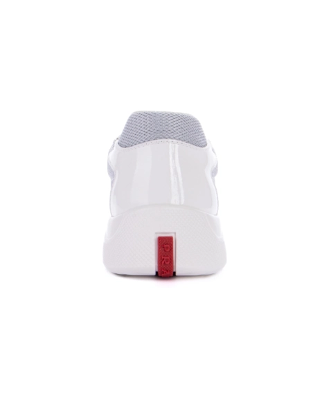 Prada Americas Cup White Silver,PRADA SNEAKER,Other Brand Reps Sneakers