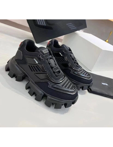 Prada Cloudbust Thunder Knit Black,PRADA SNEAKER,Other Brand Reps Sneakers