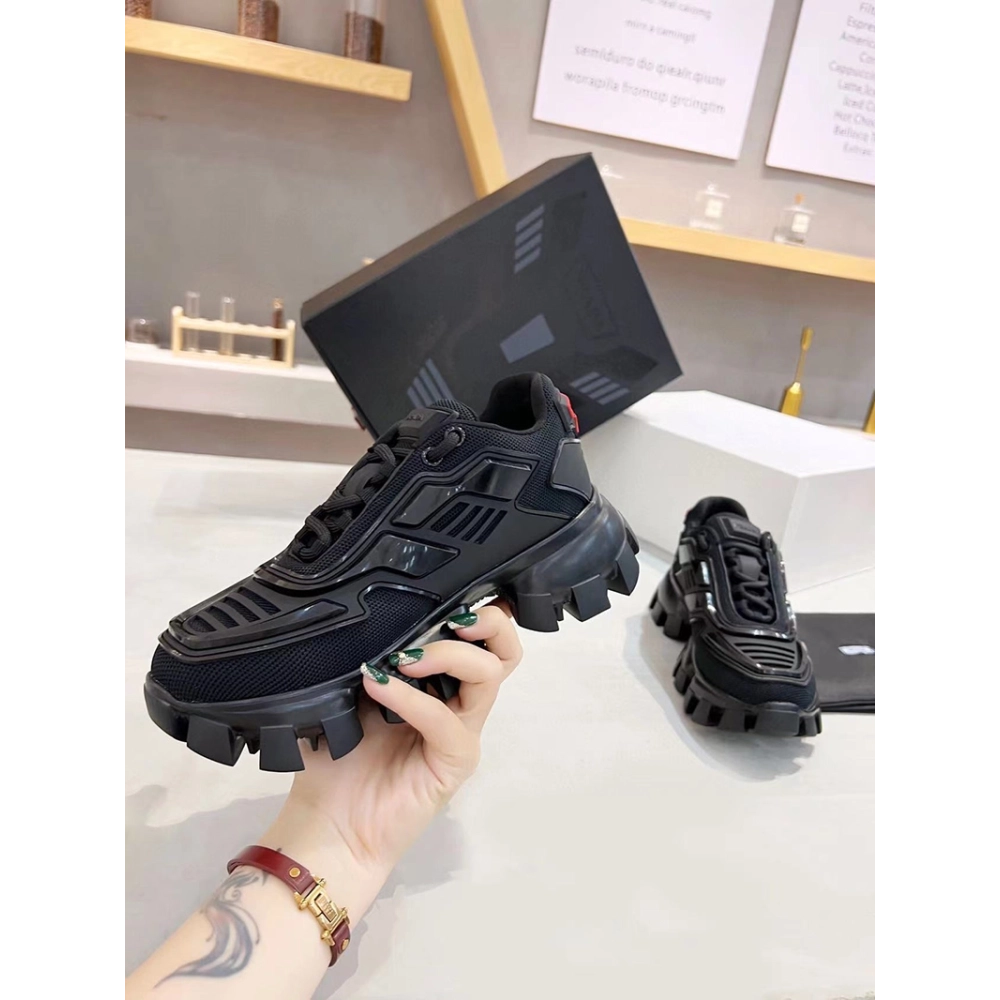 Prada Cloudbust Thunder Knit Black,PRADA SNEAKER,Other Brand Reps Sneakers