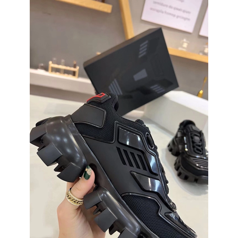 Prada Cloudbust Thunder Knit Black,PRADA SNEAKER,Other Brand Reps Sneakers
