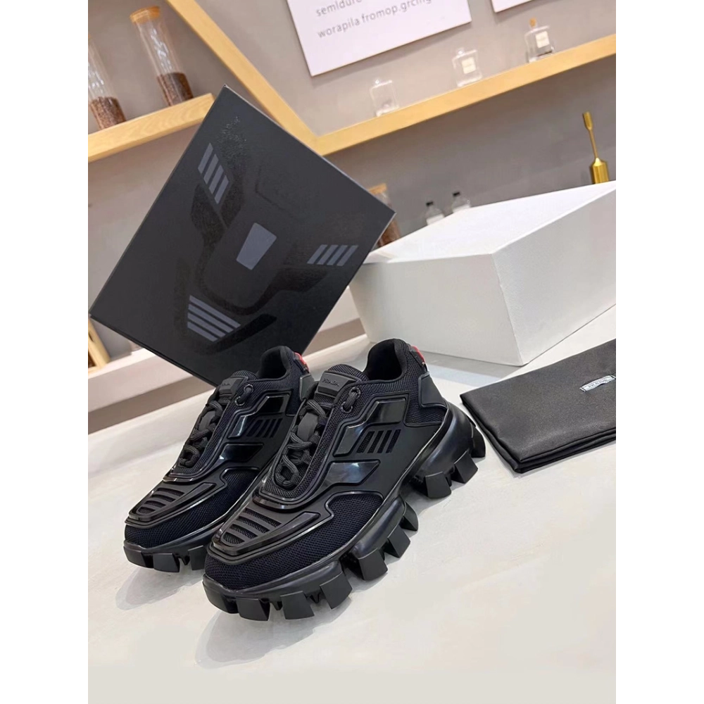 Prada Cloudbust Thunder Knit Black,PRADA SNEAKER,Other Brand Reps Sneakers