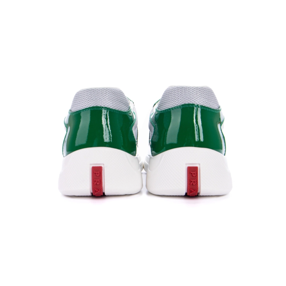 Prada Americas Cup Green Silver,PRADA SNEAKER,Other Brand Reps Sneakers