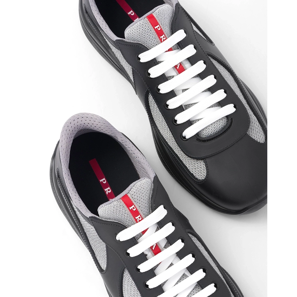 Prada Americas Cup Soft rubber and bike fabric sneakers,PRADA SNEAKER,Other Brand Reps Sneakers