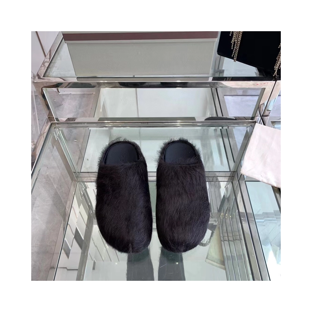 MARNI Fussbett Sabot CalfHair Backless Loafers,Other Reps Sneakers,Other Brand Reps Sneakers