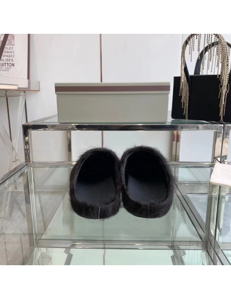 MARNI Fussbett Sabot CalfHair Backless Loafers,Other Reps Sneakers,Other Brand Reps Sneakers