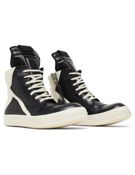 Rick Owens Strobe Geobasket High Black Milk,RICK OWENS,Other Brand Reps Sneakers