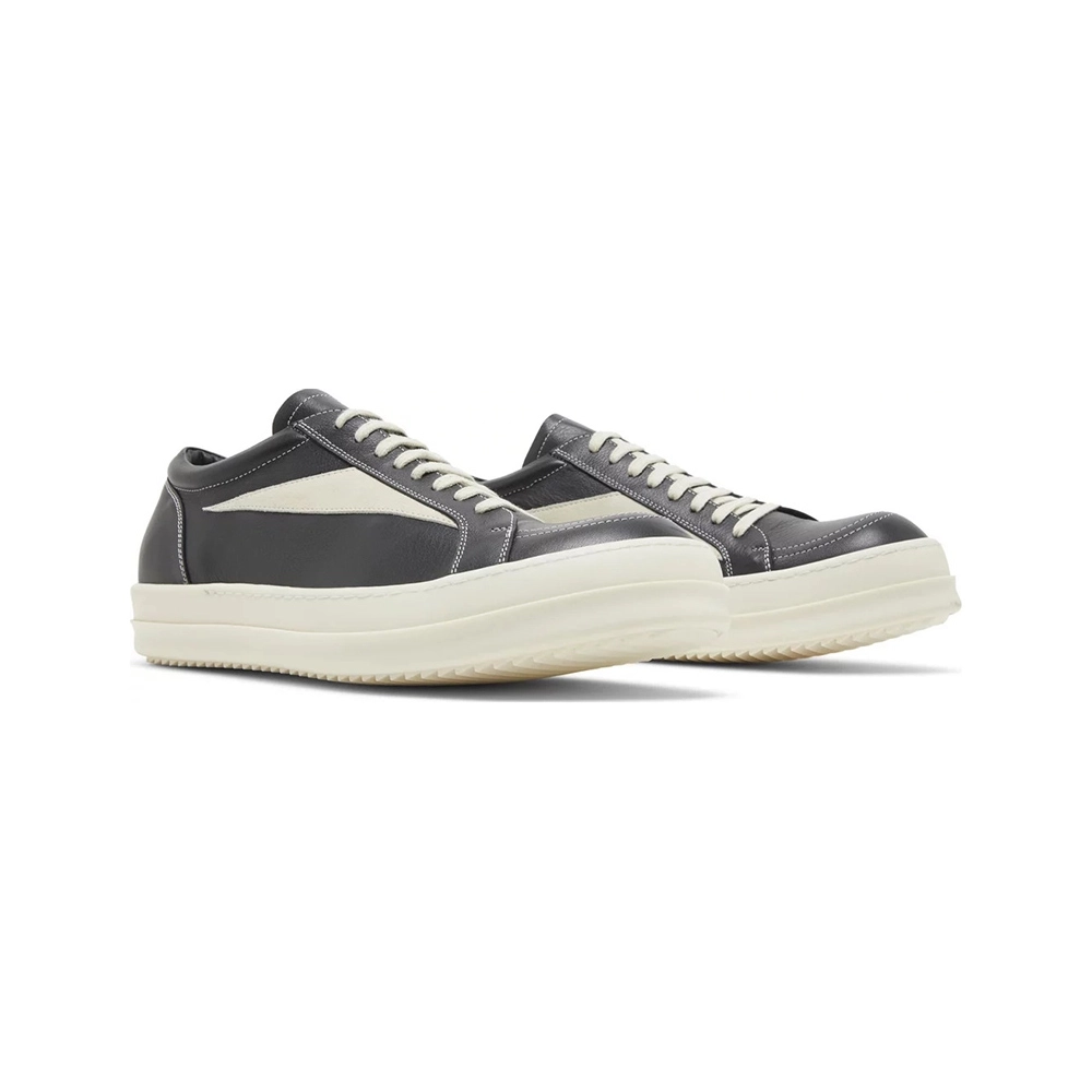 Rick Owens Strobe Vintage Low Black Milk,RICK OWENS,Other Brand Reps Sneakers