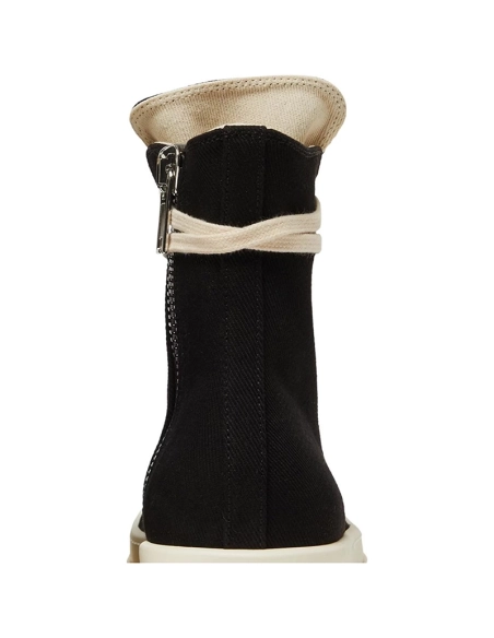 Rick Owens DRKSHDW Strobe Cotton Denim High Black Milk,RICK OWENS,Other Brand Reps Sneakers