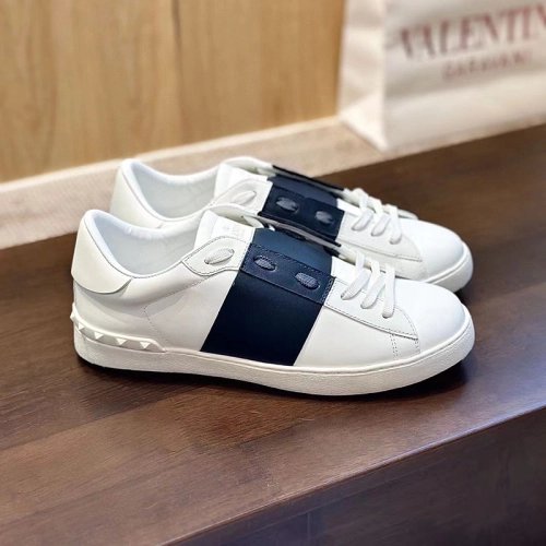 VALENTIINO CALFSKIN OPEN SNEAKER,VALENTINO,Other Brand Reps Sneakers