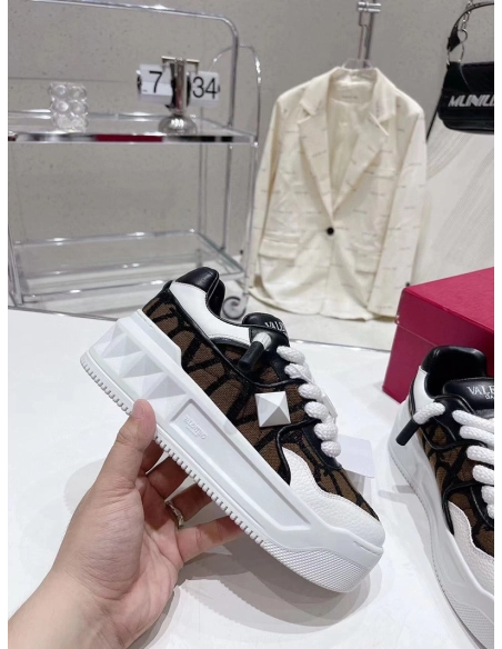 Valentino One Stud XL LowTop Sneaker,VALENTINO,Other Brand Reps Sneakers