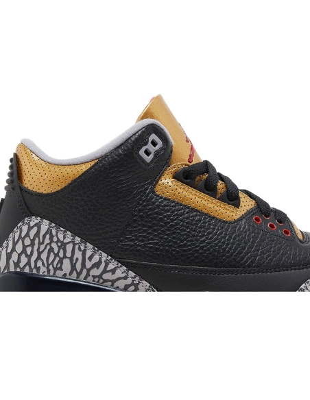 AIR JORDAN 3 RETRO BLACK GOLD CK9246 067,AIR JORDAN 3,Air Jordan