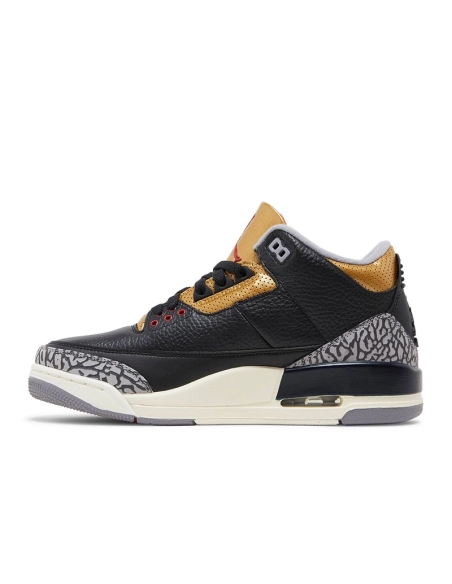 AIR JORDAN 3 RETRO BLACK GOLD CK9246 067,AIR JORDAN 3,Air Jordan