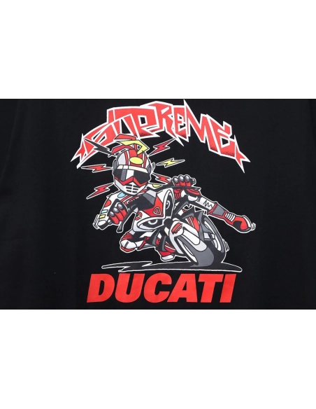 Supreme Ducati co-branded printed short-sleeved T-shirt TSK2,All order with free shipping Cheap Supreme with free shipping