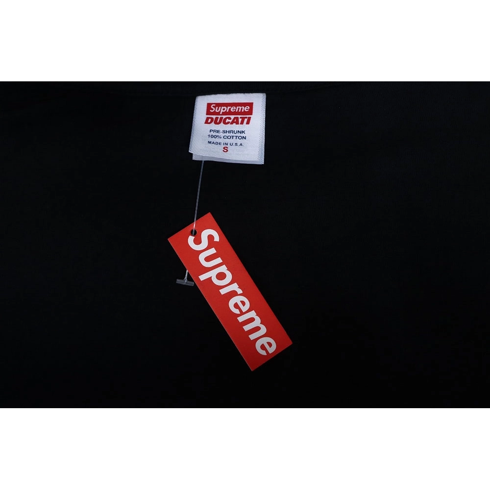 Supreme Ducati co-branded printed short-sleeved T-shirt TSK2,All order with free shipping Cheap Supreme with free shipping