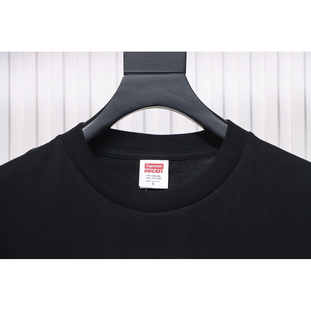 Supreme Ducati co-branded printed short-sleeved T-shirt TSK2,All order with free shipping Cheap Supreme with free shipping