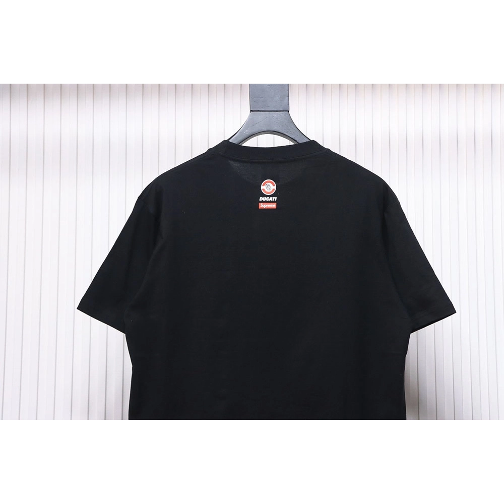 Supreme Ducati co-branded printed short-sleeved T-shirt TSK2,All order with free shipping Cheap Supreme with free shipping