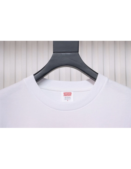Supreme Ducati co-branded printed short-sleeved T-shirt TSK1,All order with free shipping Cheap Supreme with free shipping