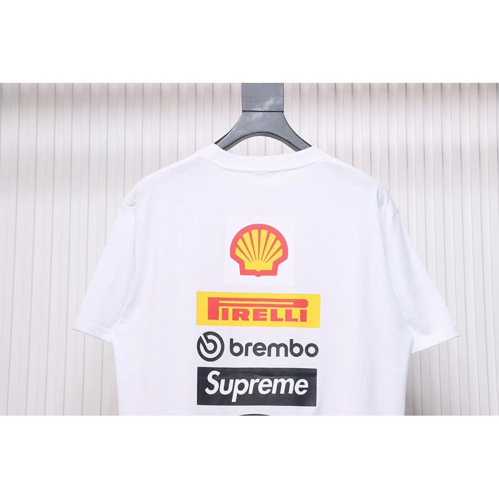 Supreme Ducati co-branded printed short-sleeved T-shirt TSK1,All order with free shipping Cheap Supreme with free shipping