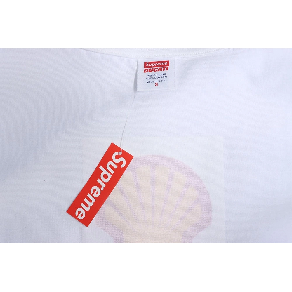 Supreme Ducati co-branded printed short-sleeved T-shirt TSK1,All order with free shipping Cheap Supreme with free shipping