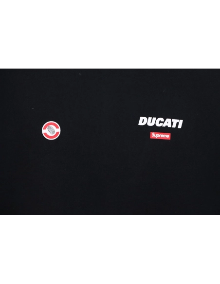 Supreme Ducati co-branded printed short-sleeved T-shirt,All order with free shipping Cheap Supreme with free shipping