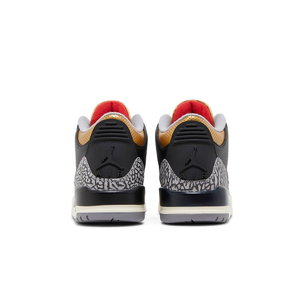 AIR JORDAN 3 RETRO BLACK GOLD CK9246 067,AIR JORDAN 3,Air Jordan