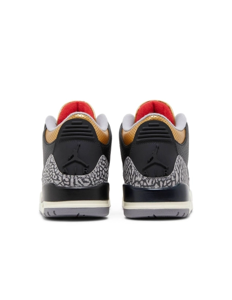 AIR JORDAN 3 RETRO BLACK GOLD CK9246 067,AIR JORDAN 3,Air Jordan