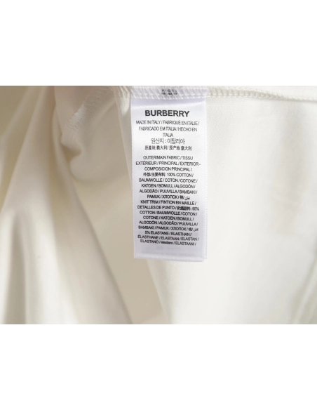 Burberry chest label short sleeve T-shirt,All order with free shipping Burberry