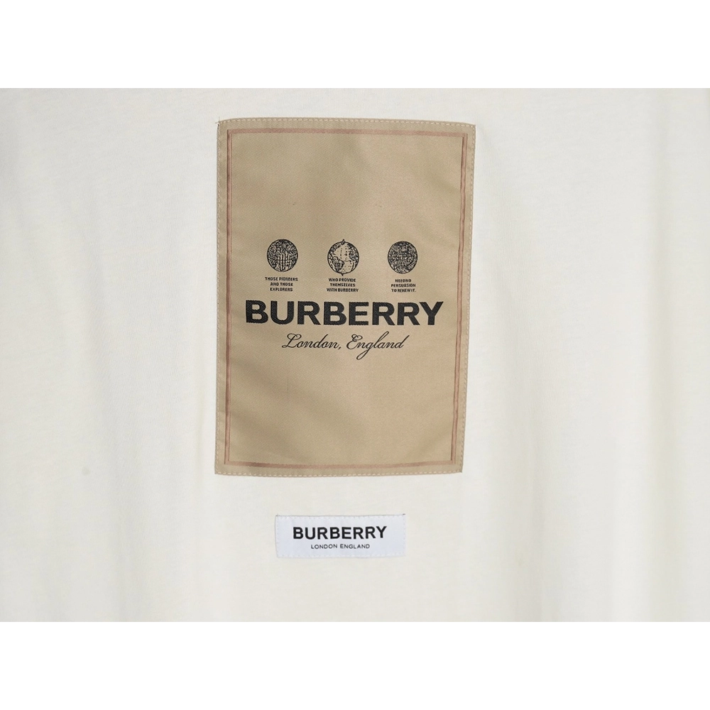 Burberry chest label short sleeve T-shirt,All order with free shipping Burberry
