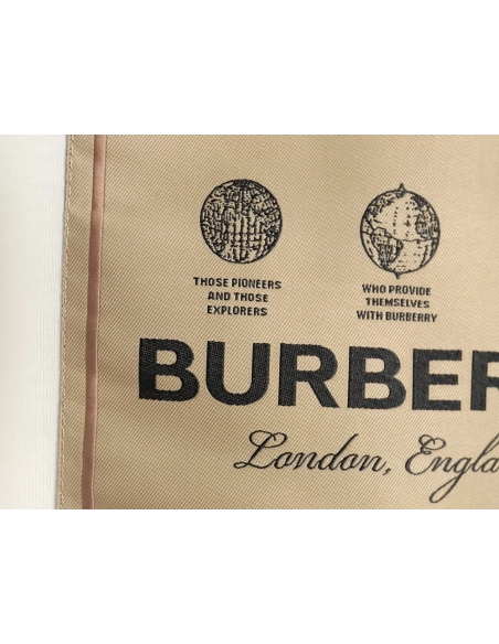 Burberry chest label short sleeve T-shirt,All order with free shipping Burberry