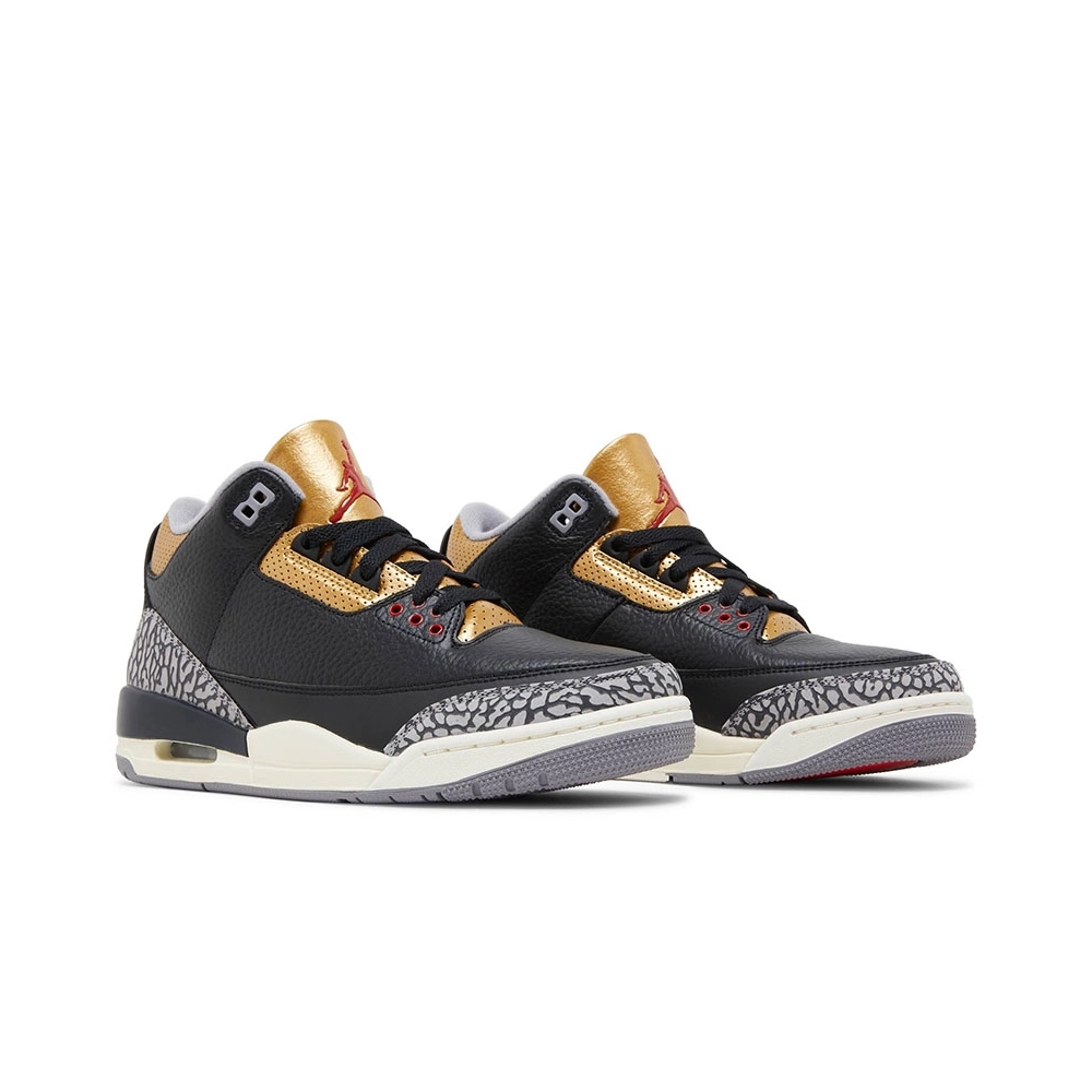 AIR JORDAN 3 RETRO BLACK GOLD CK9246 067,AIR JORDAN 3,Air Jordan