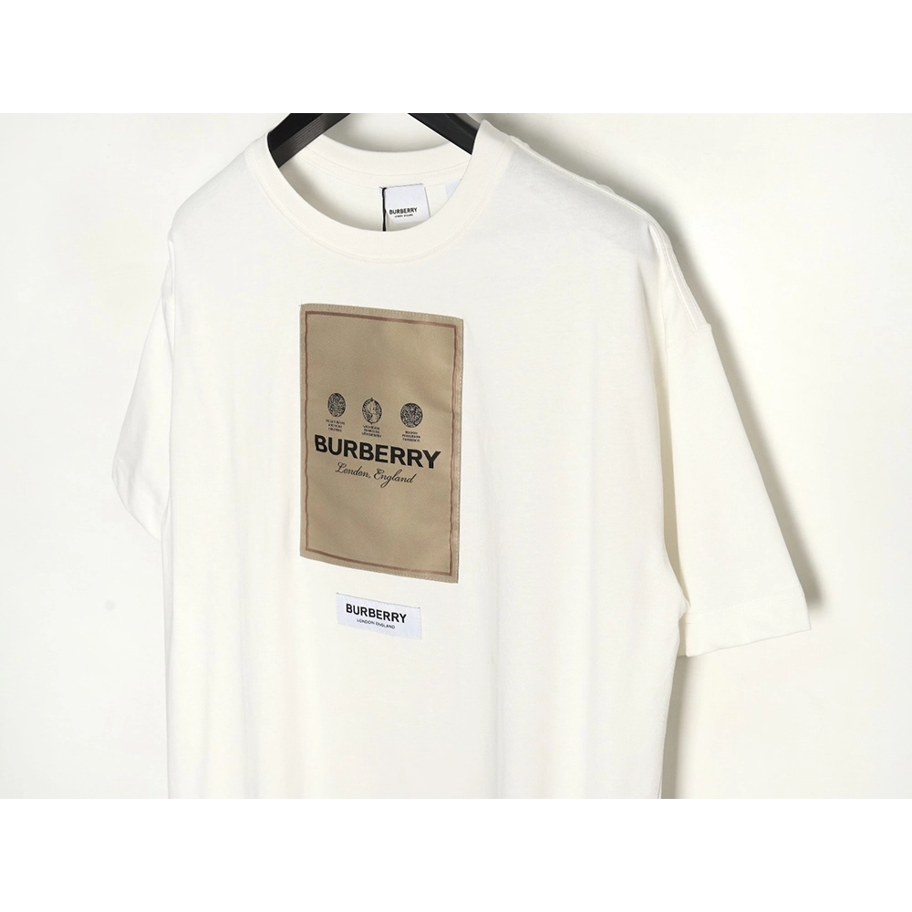 Burberry chest label short sleeve T-shirt,All order with free shipping Burberry
