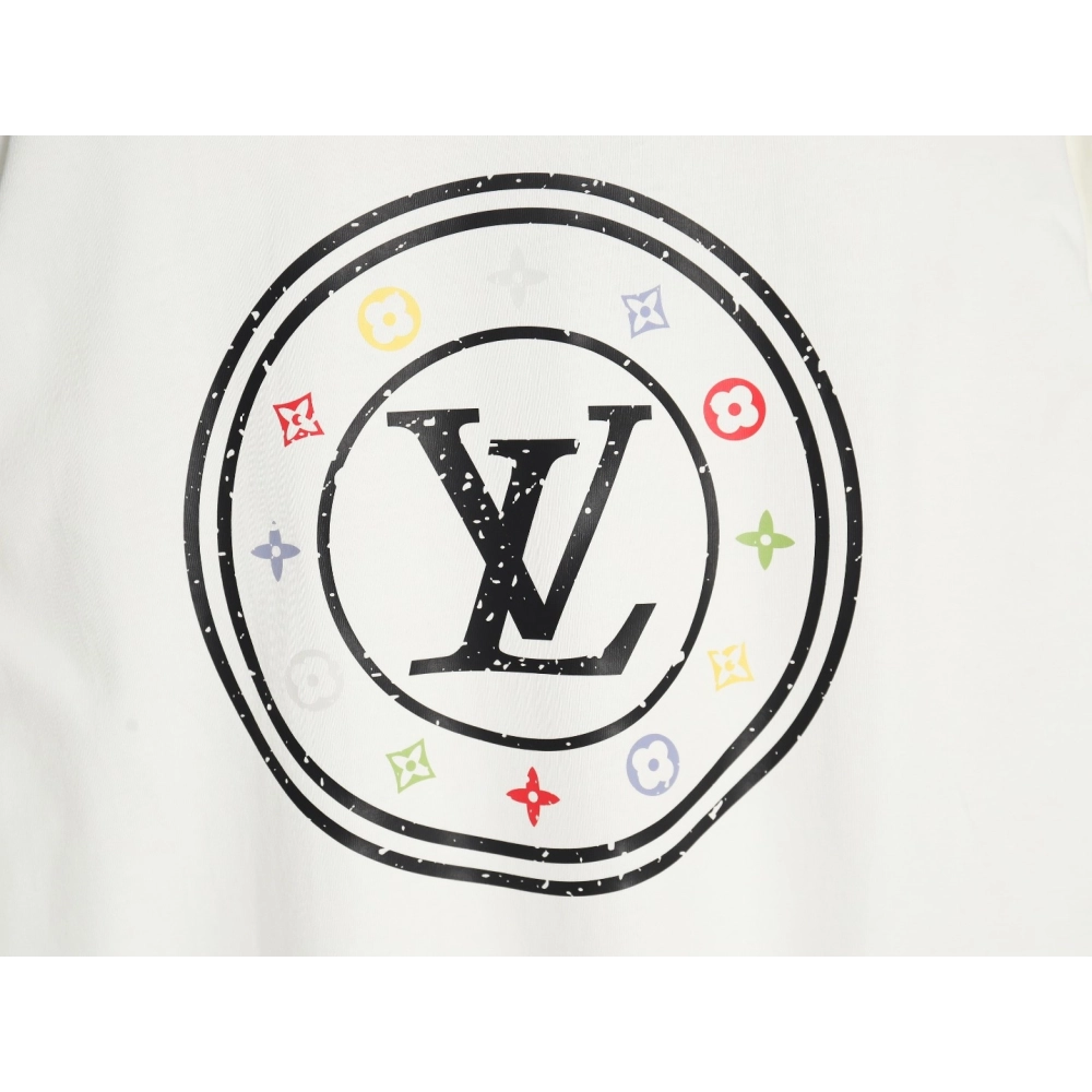 Reps Louis Vuitton circle monogram short-sleeved T-shirt,All order with free shipping Reps Louis Vuitton