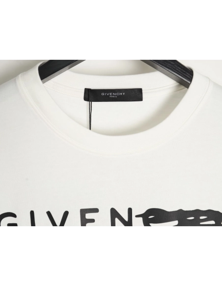 Givenchy altered lettering short-sleeved T-shirt,All order with free shipping Givenchy