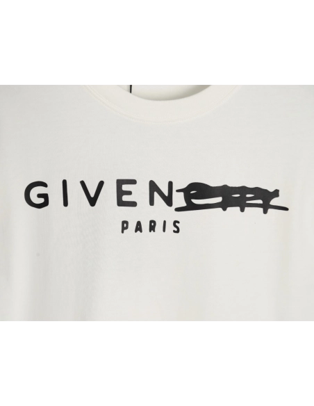 Givenchy altered lettering short-sleeved T-shirt,All order with free shipping Givenchy