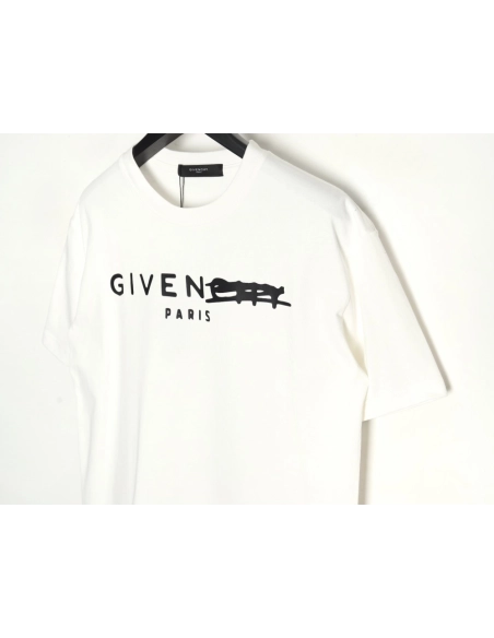 Givenchy altered lettering short-sleeved T-shirt,All order with free shipping Givenchy