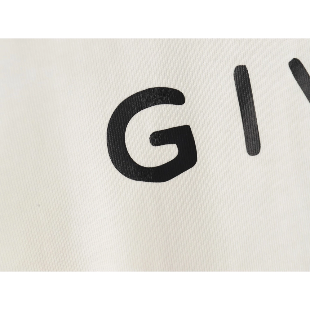 Givenchy altered lettering short-sleeved T-shirt,All order with free shipping Givenchy