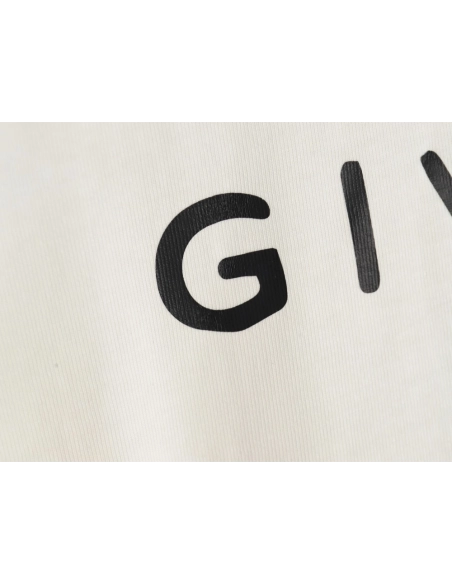 Givenchy altered lettering short-sleeved T-shirt,All order with free shipping Givenchy