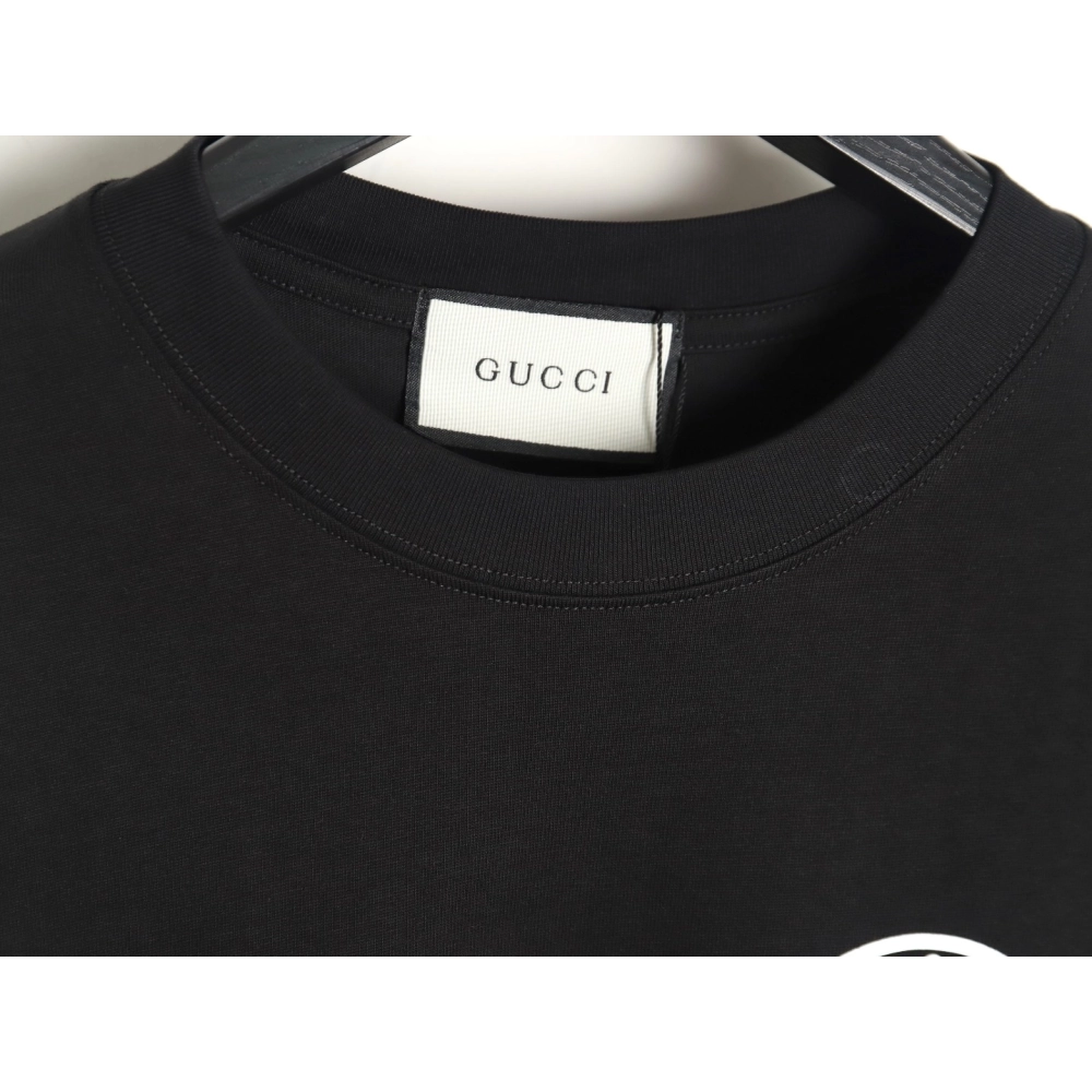 Reps Gucci Circle Short Sleeve T-Shirt TSK1,All order with free shipping Reps Gucci