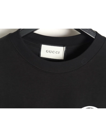 Reps Gucci Circle Short Sleeve T-Shirt TSK1,All order with free shipping Reps Gucci