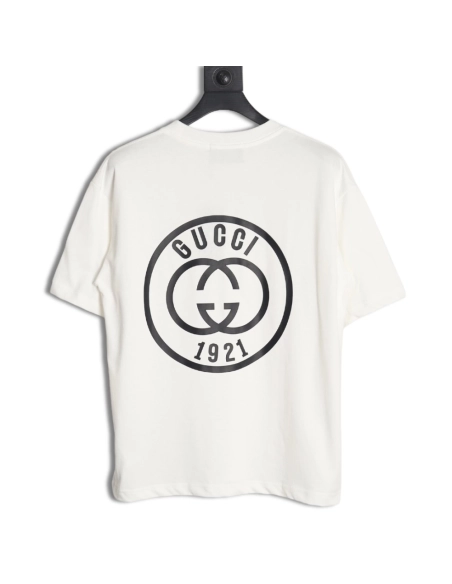 Reps Gucci Circle Short Sleeve T-Shirt,All order with free shipping Reps Gucci