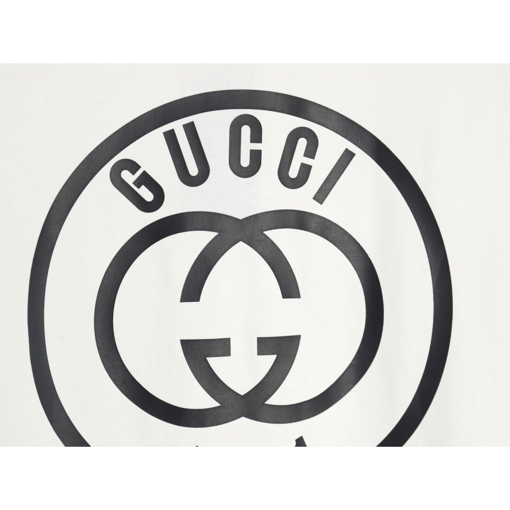 Reps Gucci Circle Short Sleeve T-Shirt,All order with free shipping Reps Gucci