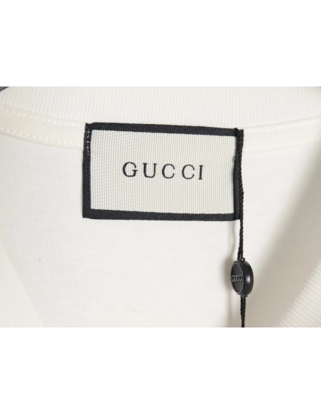 Reps Gucci Circle Short Sleeve T-Shirt,All order with free shipping Reps Gucci