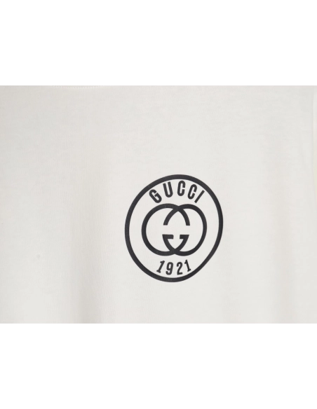 Reps Gucci Circle Short Sleeve T-Shirt,All order with free shipping Reps Gucci