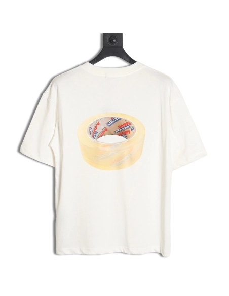 Balenciaga Clear Vinyl Short Sleeve T-Shirt,All order with free shipping Balenciaga