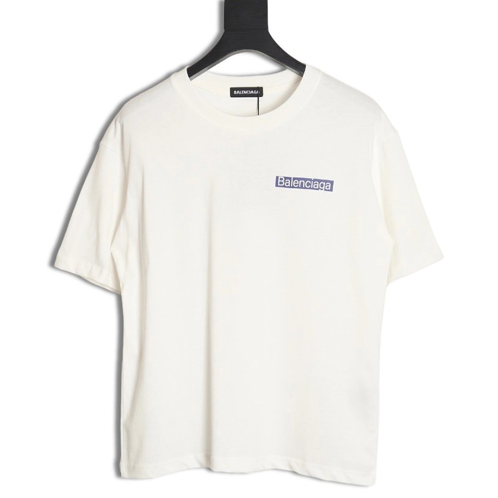 Balenciaga Clear Vinyl Short Sleeve T-Shirt,All order with free shipping Balenciaga