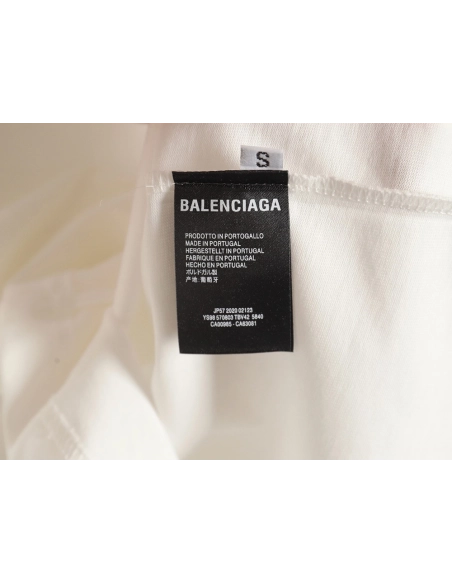 Balenciaga Clear Vinyl Short Sleeve T-Shirt,All order with free shipping Balenciaga