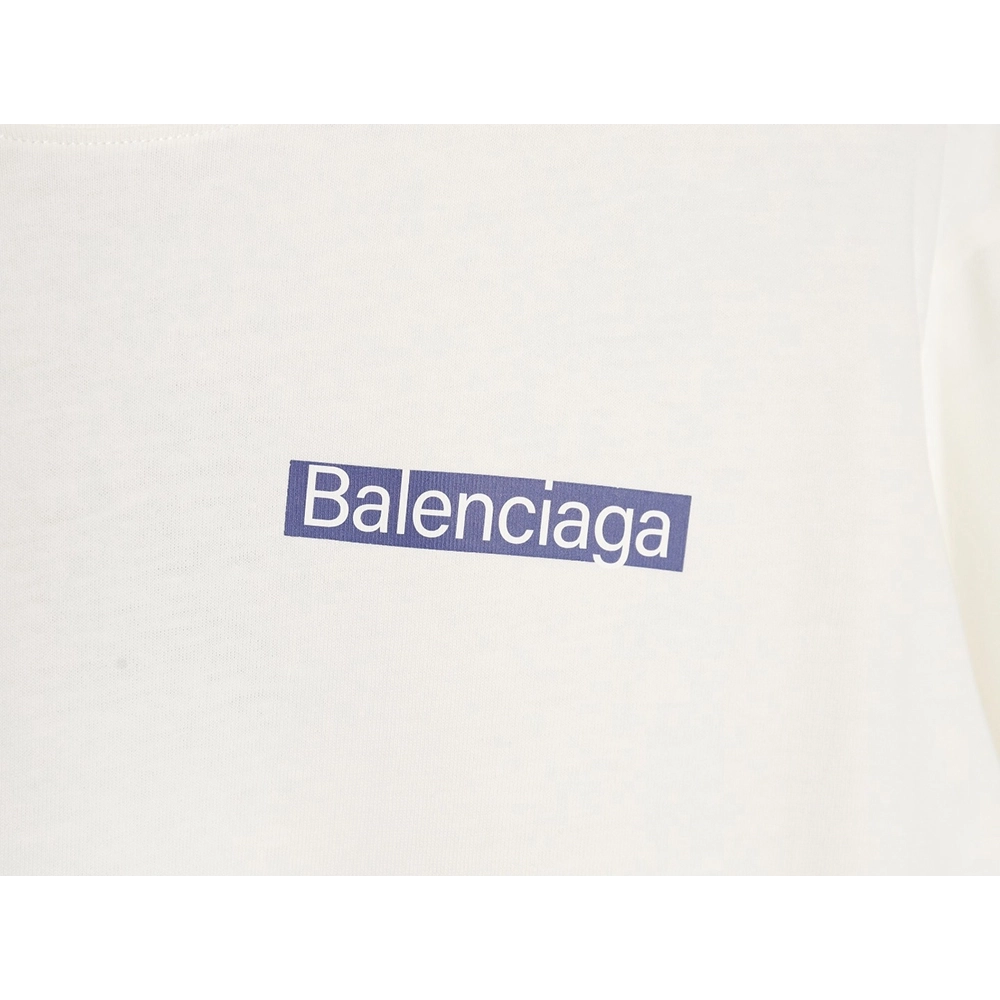 Balenciaga Clear Vinyl Short Sleeve T-Shirt,All order with free shipping Balenciaga