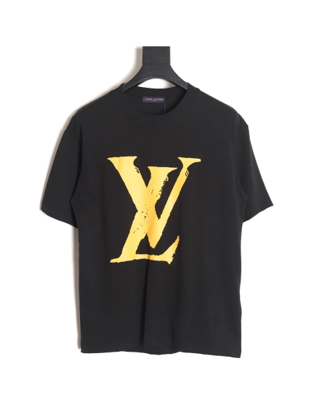 Reps Louis Vuitton short-sleeved T-shirt with large logo TSK1,All order with free shipping Reps Louis Vuitton
