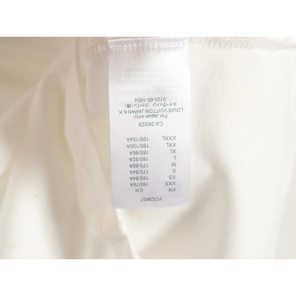 Reps Louis Vuitton line logo short-sleeved T-shirt,All order with free shipping Reps Louis Vuitton