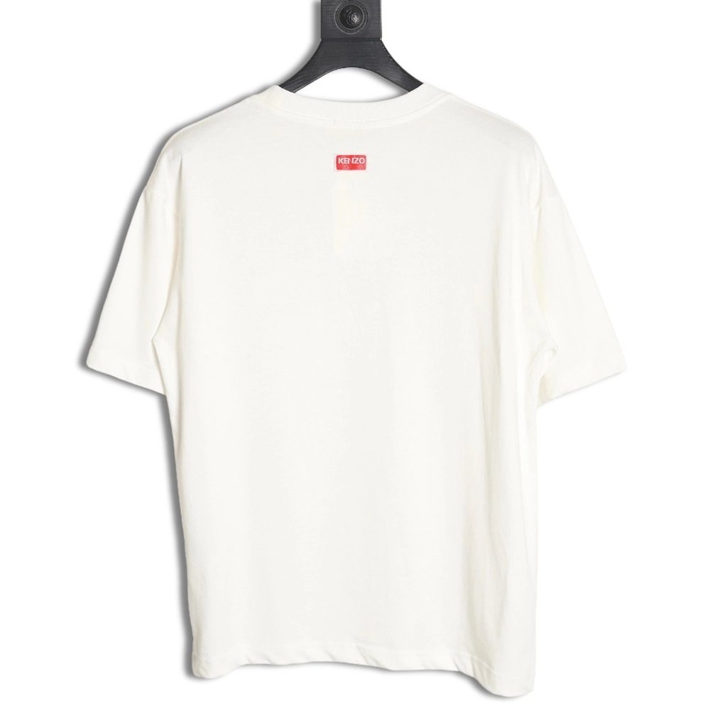 Kenzo tiger head short-sleeved T-shirt,All order with free shipping Kenzo
